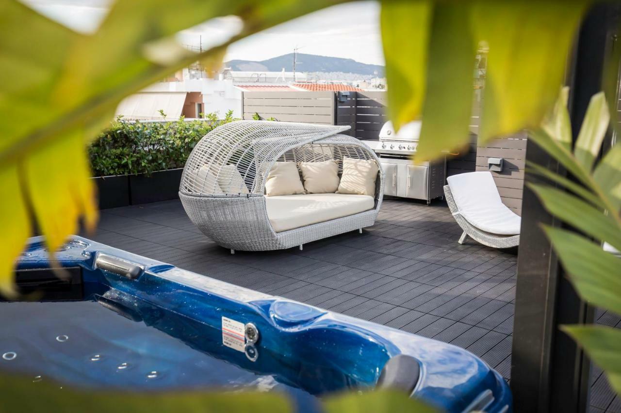 Zambelis Athens Penthouse Spa Dış mekan fotoğraf