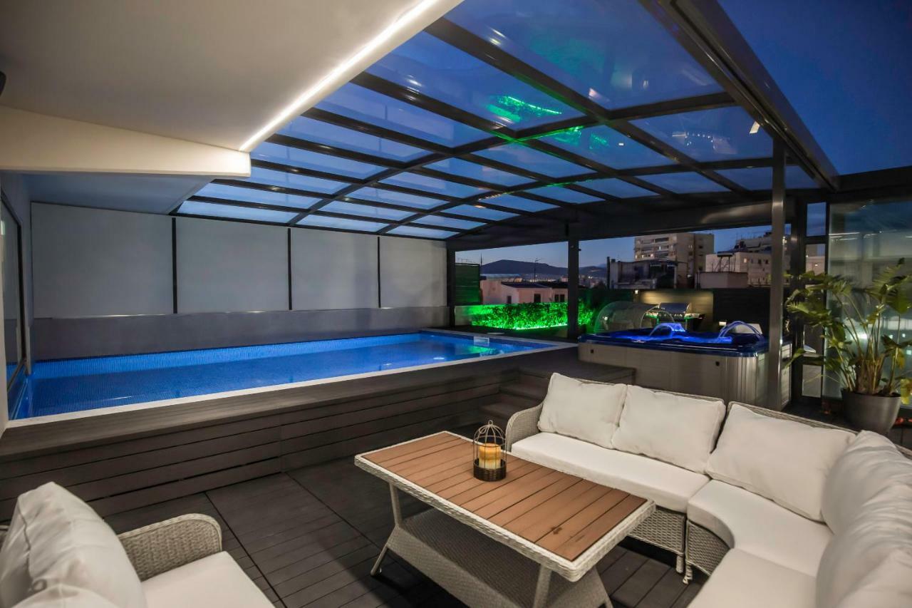 Zambelis Athens Penthouse Spa Dış mekan fotoğraf