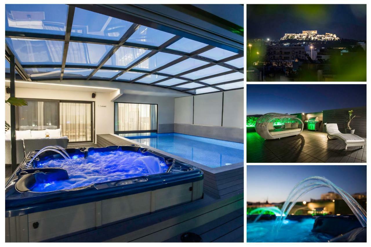 Zambelis Athens Penthouse Spa Dış mekan fotoğraf